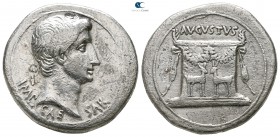 Augustus 27 BC-AD 14. Ephesus. Cistophorus AR