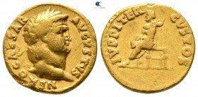 Nero AD 54-68. Rome. Aureus AV