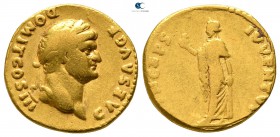 Domitian as Caesar AD 69-81. Rome. Aureus AV