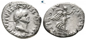 Vespasian AD 69-79. Rome. Quinarius AR