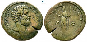 Clodius Albinus AD 193-197. Rome. Sestertius Æ