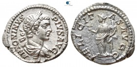 Caracalla, as Caesar AD 196-198. Struck AD 201-206. Rome. Denarius AR
