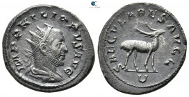 Philip I Arab AD 244-249. Commemorating the 1000th Anniversary of the founding of Rome. Rome. Antoninianus AR