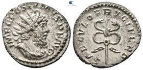 Postumus, Usurper in Gaul AD 260-269. Lugdunum (Lyon). Antoninianus AR