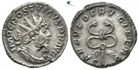 Postumus, Usurper in Gaul AD 260-269. Lugdunum (Lyon). Antoninianus AR