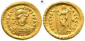 Marcian AD 450-457. Constantinople. Solidus AV