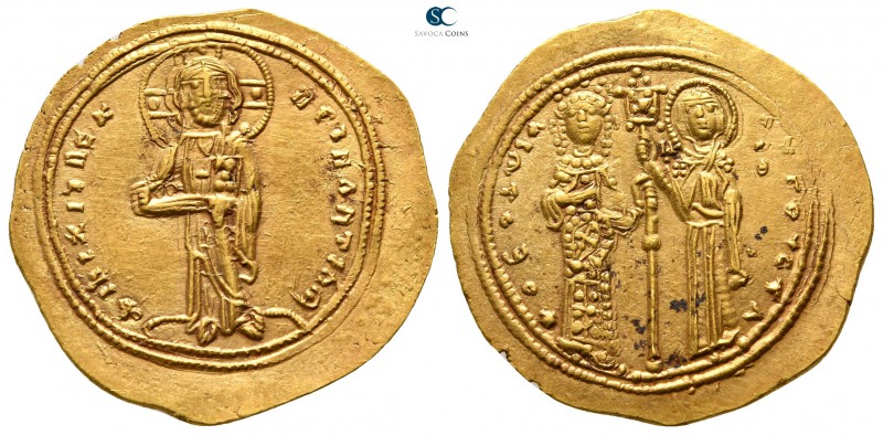 Theodora AD 1055-1056. Constantinople
Histamenon Nomisma AV

24 mm., 4,38 g....