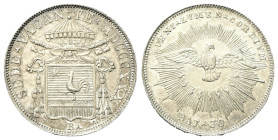 BOLOGNA
Sede Vacante (Cam. Card. Francesco Galeffi), 1830-1831.
30 Baiocchi 1830.
Ag
gr. 7,95
Dr. SEDE▴ VACAN - TE▴ MDCCCXXX. Stemma sormontato d...
