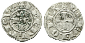 CREMONA
Comune, 1155-1330.
Mezzanino.
Mi
gr. 0,87
Dr. FREDERICVS Ω P R I Nel campo.
Rv. CREMONA Croce. 
CNI 31; Biaggi 678; MIR 295/1.
BB