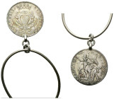 LUCCA
Repubblica, 1369-1799. 
Scudo 1737.
Ag
gr. 28,12
Dr. RESPUBLICA(trifoglio) - LUCENSIS (trifoglio). Stemma a cuore con LIBERTAS e, giglio in...