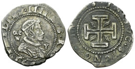 NAPOLI
Filippo IV di Spagna, 1621-1665.
15 Grana 164[7].
Ag
gr. 4,96
Dr. PHILIPP▾ IIII ▾D▾ G▾ REX. Busto radiato a d., con alto collare; dietro l...