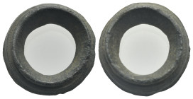 Celtic, Central Europe. Uncertain Proto-currency "Ring Money", circa 300-200 BC. (AE, 19.20 mm, 5.07 g). Plain ring. Dark patina, VF.
From a Swiss col...