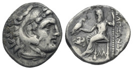 Kings of Macedon, Antigonos I Monophthalmos as Strategos of Asia, 320-306/5 BC, or King, 306/5-301 BC. Drachm, struck in the name and types of Alexand...
