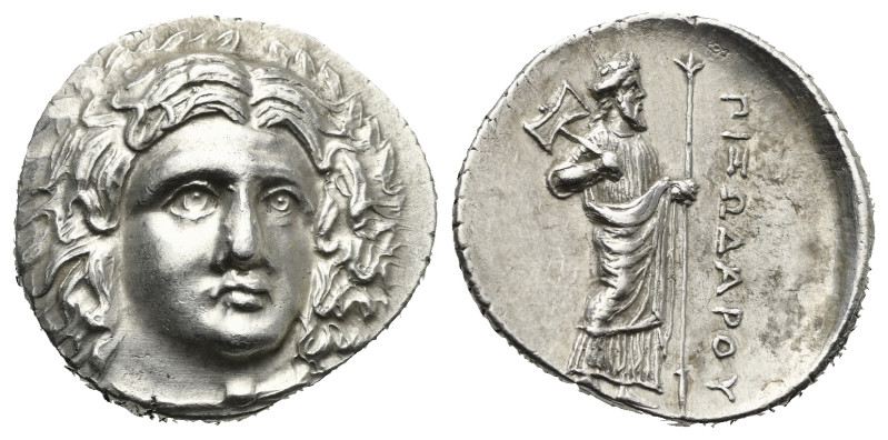 Satraps of Caria. Pixodaros, circa 341/0-336/5 BC. Didrachm (Silver, 21.08 mm, 6...