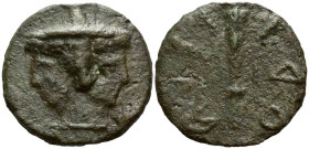 Etruria, Volterrae As circa 217-215 - From a private Swiss collection.
