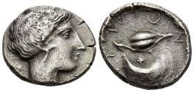 Campania , Cumae Didrachm circa 420-380 - Ex Bourgey 14 December 1934, 20.