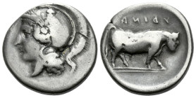 Campania , Hyria Nomos circa 405-400