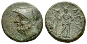 Lucania, Metapontum Bronze circa 300-250