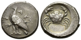 Sicily, Agrigentum Didrachm circa 480-470