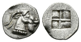 Thrace, Thraco-Macedonian tribes, Uncertain Hemiobol circa 500-450 - Ex Gemini IX, 2012, 14; Gemini XI, 2014, 20 and NAC 114, 2019, 1138 sales.