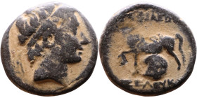 Greek Bronze coin. (IV-I century BC)