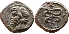 Greek Bronze coin. (IV-I century BC)