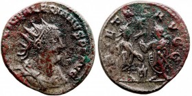 VALERIANO I. Antoniniano. VE. R/AETER. AVGG. RIC.66. BC+.