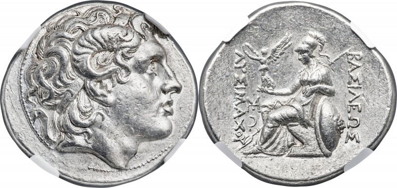 THRACIAN KINGDOM. Lysimachus (305-281 BC). AR tetradrachm (32mm, 17.15 gm, 12h)....