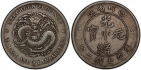 Szechuan. Kuang-hsü Dollar ND (1901-1908) XF40 PCGS, KM-Y238, L&M-345. A highly appealing circulated specimen of this narrow face dragon type exhibiti...