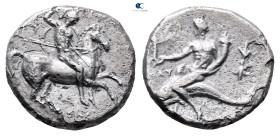 Calabria. Tarentum circa 280-272 BC. Nomos AR