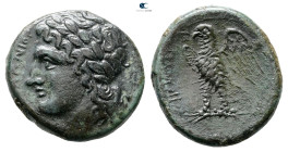 Sicily. Syracuse circa 287-278 BC. Bronze Æ