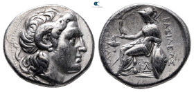 Kings of Thrace. Magnesia on the Maeander. Macedonian. Lysimachos 305-281 BC. Tetradrachm AR
