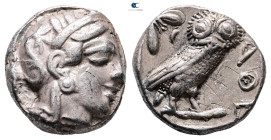 Attica. Athens circa 454-404 BC. Tetradrachm AR