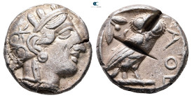 Attica. Athens circa 454-404 BC. Tetradrachm AR
