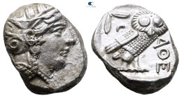 Attica. Athens circa 355-294 BC. Tetradrachm AR