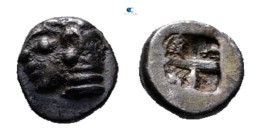 Ionia. Kolophon circa 530-500 BC. Tetartemorion AR
