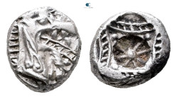 Caria. Kindya circa 510-490 BC. Tetrobol AR