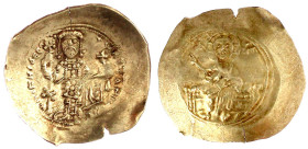 Kaiserreich
Nikephorus III. Botaniates, 1078-1081
Histamenon Nomisma ELEKTRON 1078/1081, Constantinopel. Kaiser steht mit Kreuzzepter und Kreuzglobu...