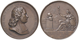 NAPOLI. Ferdinando II di Borbone (1830-1859). Medaglia 1845. Per il congresso degli scienziati Italiani a Napoli. Opus: V. Catenacci e L. Arnaud. BR (...