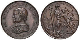 ROMA. Pio IX (1846-1870). Medaglia straordinaria coniata il 20 Ottobre 1870 a ricordo della chiusura del Concilio ecumenico Vaticano I. Opus: Parascan...