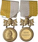 ROMA. Pio XI (1922-1938). Medagli ai Benemerenti. Metallo Bianco dorato (Ø 32,00 mm + pendente). Barac 350.

Diritti d'Asta: 18%