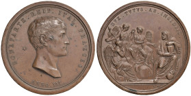 Medaglia 1800. Attentato alla Vita di Napoleone. Opus: Manfredini & Appiani. BR (g 101,40 - Ø 59,60 mm). Julius 859. 

SPL+

Diritti d'Asta: 18%