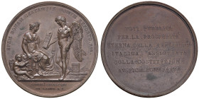 Medaglia 1802. Costituzione della Repubblica Italiana a Lione. Opus: Manfredini. Milano. BR (g 62,66 - Ø 54,50 mm). Julius 1044. 

SPL+

Diritti d...