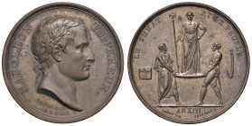 Medaglia 1804. Incoronazione di Napoleone. Opus: Droz & Jeuffroy. BR (g 28,01 - Ø 40,16 mm). Julius 1259; Bramsen 326.

FDC

Diritti d'Asta: 18%