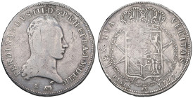 FIRENZE. Ferdinando III di Lorena (1791-1824). Francescone 1797. AG (g 27,04). Gig. 29a. RRRR D/. Variante nella legenda ETR・anziché ETRVR.

MB+

...