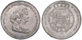 FIRENZE. Carlo Ludovico di Borbone (1803-1807). Mezza Dena 1803. AG (g 19,59). Gig. 15. R

SPL+

Diritti d'Asta: 18%