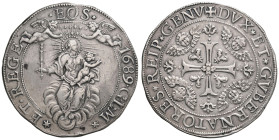 GENOVA. Dogi biennali, III fase (1528-1797). 2 Scudi 1689 sigle G M L. AG (g 76,09). Lunardi 259; MIR 290/23. RR Proveniente da montatura.

BB

Di...