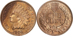 1864 Indian Cent. Copper-Nickel. MS-64 (PCGS).

PCGS# 2070. NGC ID: 227K.