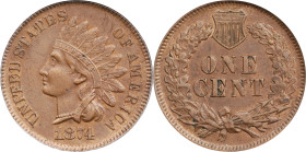 1874 Indian Cent. Snow-8. EF-40 (NGC).

PCGS# 2118. NGC ID: 227Z.