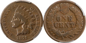 1877 Indian Cent. Good-6 (PCGS).

PCGS# 2127. NGC ID: 2284.